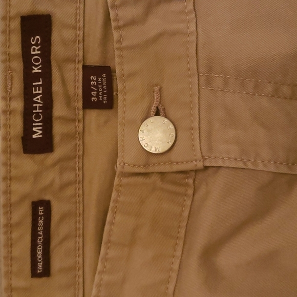MICHAEL Kors Parker Preppy Performance Stretch Straight Fit Pants  - Mens - Picture 7 of 8